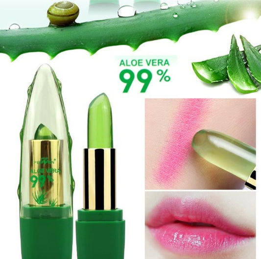 Rouge à Lèvres Gel Aloe Vera Hydratant Longue Tenue