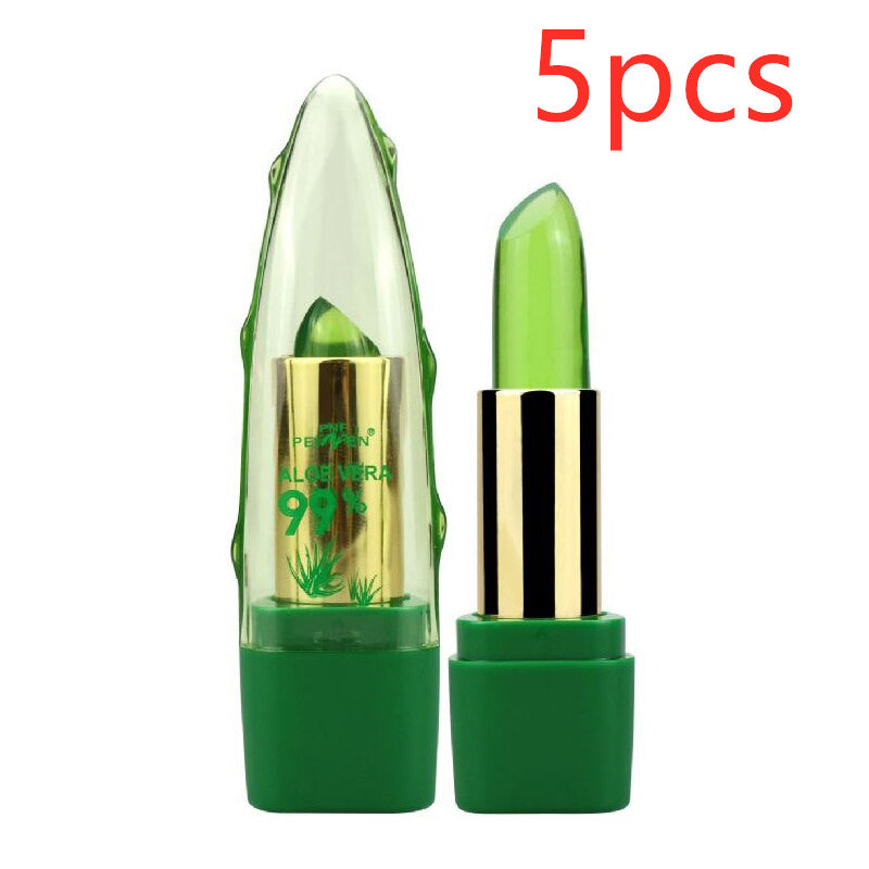 Rouge à Lèvres Gel Aloe Vera Hydratant Longue Tenue