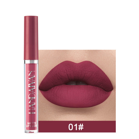Rouge à Lèvres Liquide Mat Longue Tenue Sans Transfert