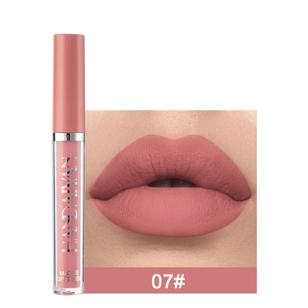 Rouge à Lèvres Liquide Mat Longue Tenue Sans Transfert