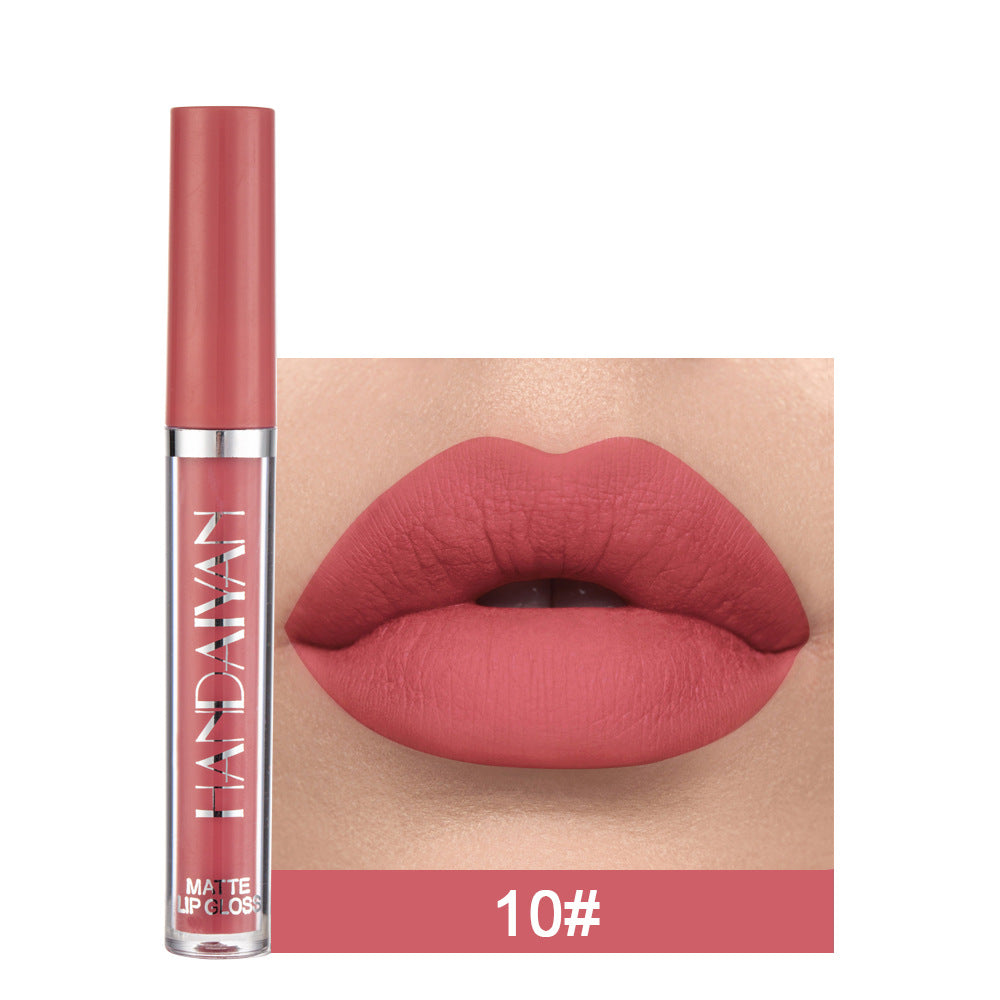 Rouge à Lèvres Liquide Mat Longue Tenue Sans Transfert