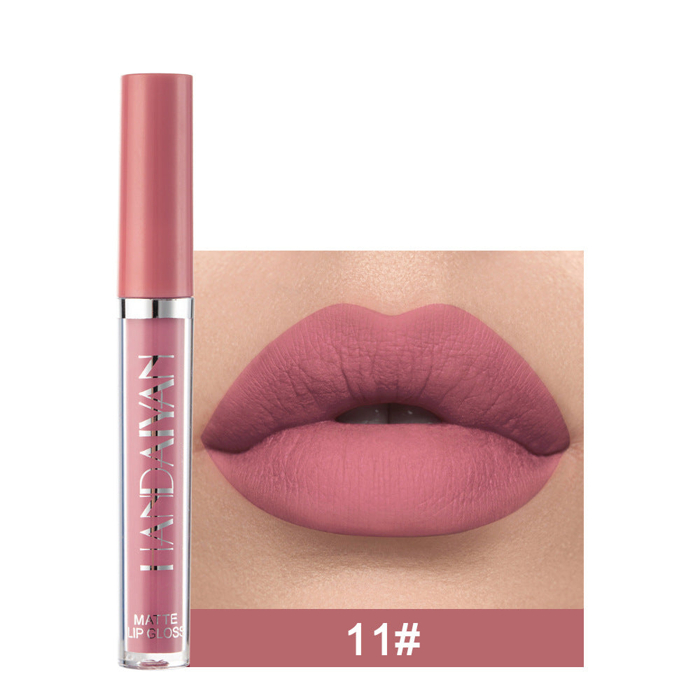 Rouge à Lèvres Liquide Mat Longue Tenue Sans Transfert