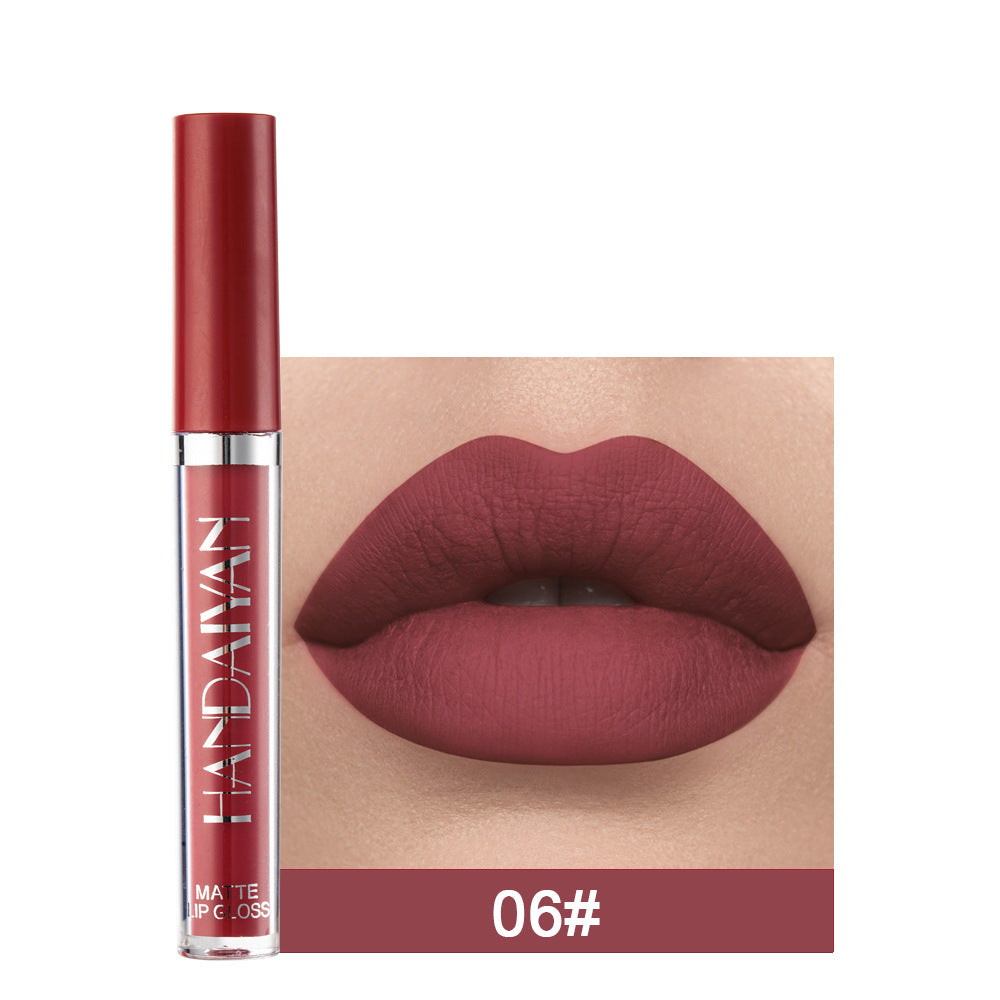 Rouge à Lèvres Liquide Mat Longue Tenue Sans Transfert