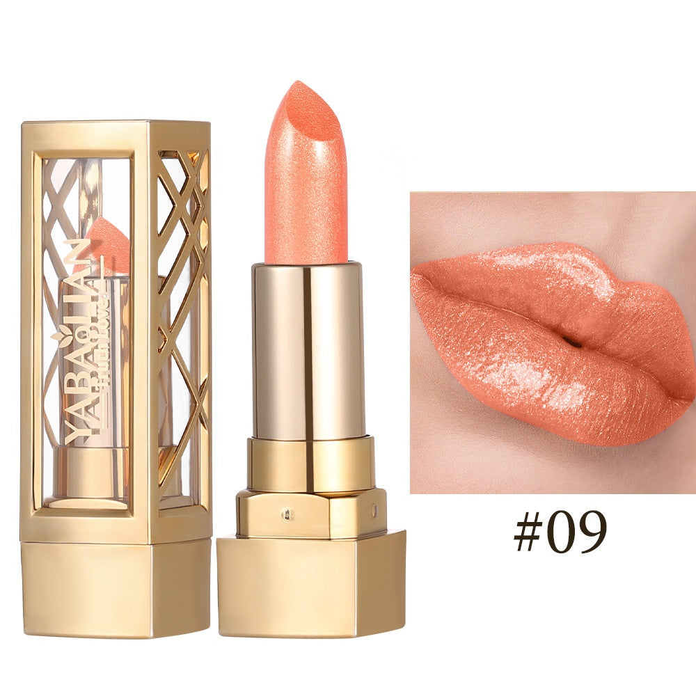 Rouge à Lèvres Velours Nacré – Effet Brillant & Longue Tenue