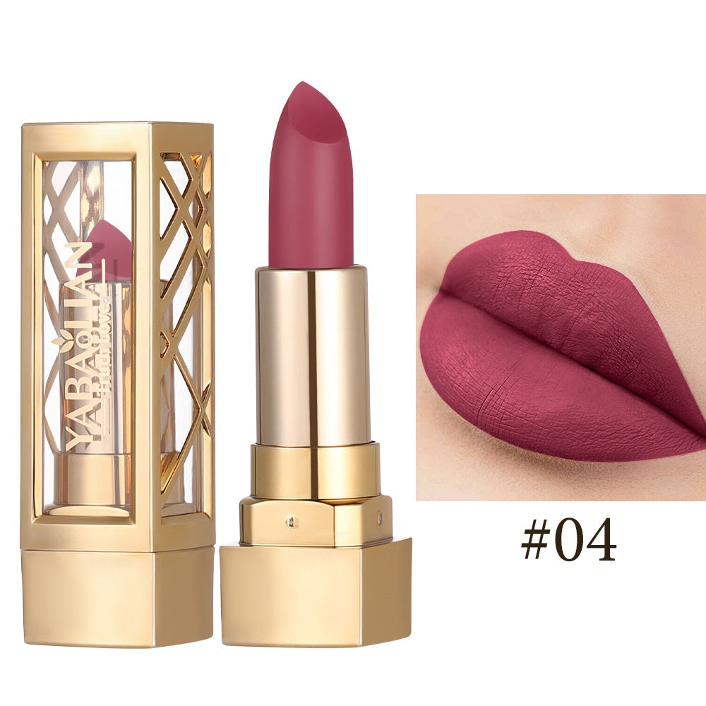Rouge à Lèvres Velours Nacré – Effet Brillant & Longue Tenue