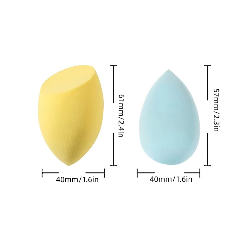 Éponge Maquillage Blender – Applicateur Fond de Teint & Poudre
