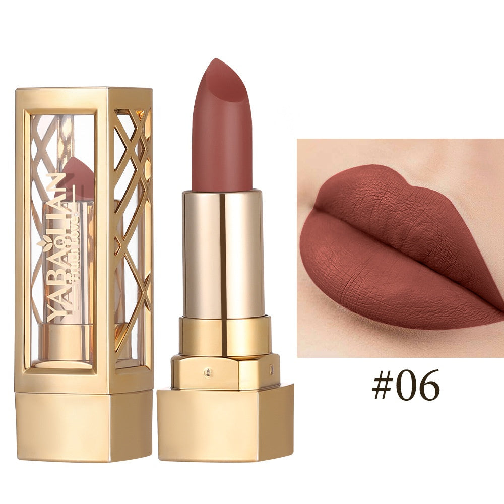 Rouge à Lèvres Velours Nacré – Effet Brillant & Longue Tenue